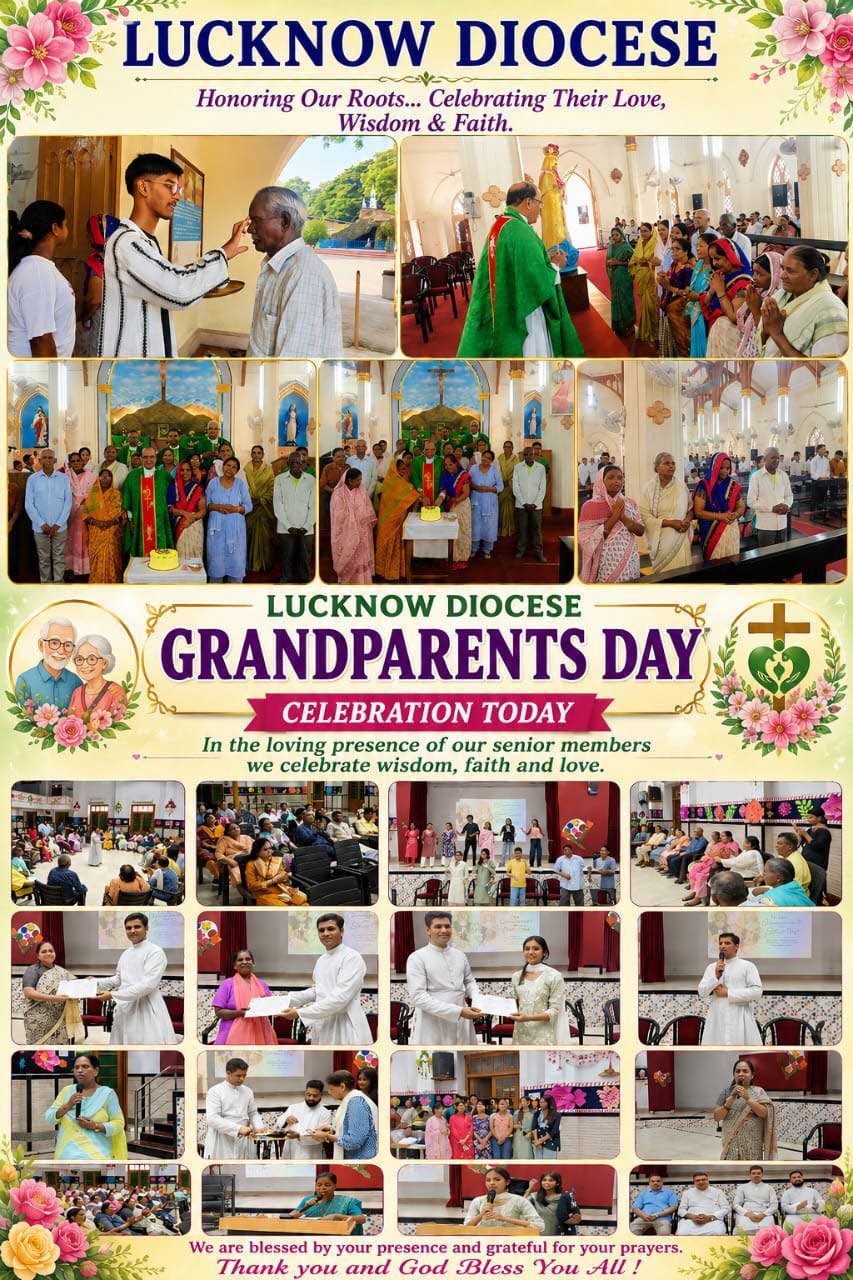 Grandparent’s Day Celebration in Lucknow Diocese Grandparent’s Day Celebration in Lucknow Diocese
